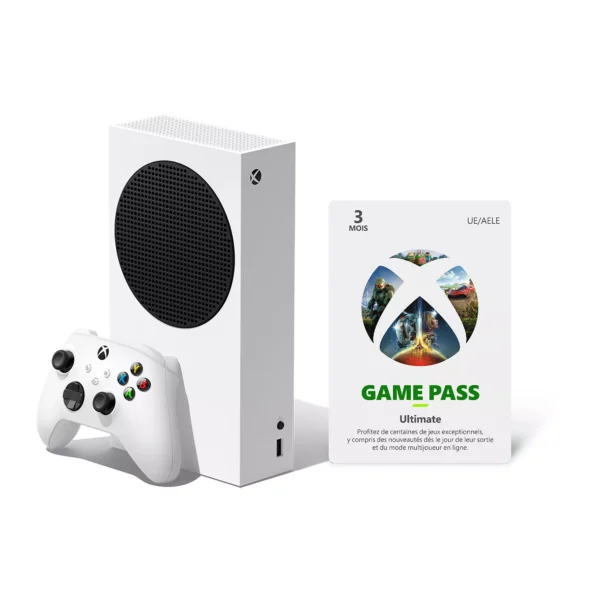 Console Xbox Séries S Blanc + Game Pass Ultimate 3 mois – Image 2