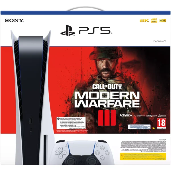 Console SONY PS5 standard + Call Of Duty MW3 Reconditionné