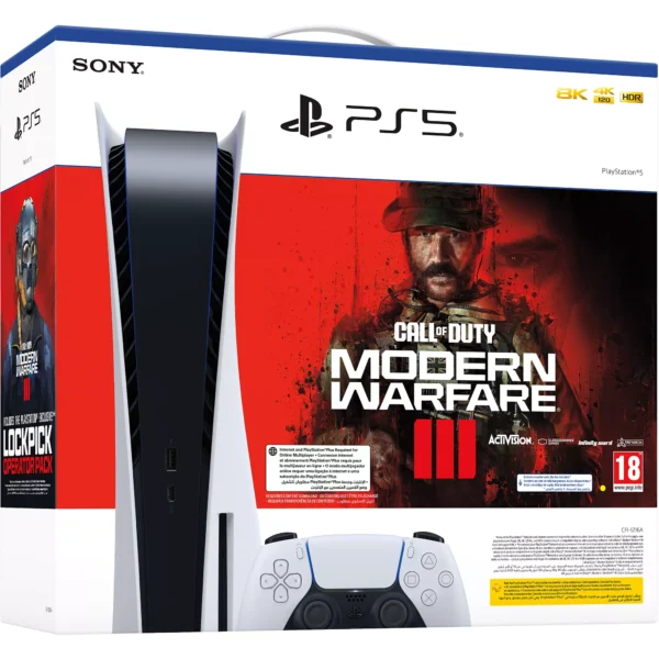 Console SONY PS5 standard + Call Of Duty MW3 Reconditionné