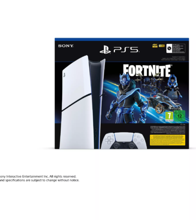 Console SONY PS5 Slim Digital + Fortnite Cobalt Star Reconditionné