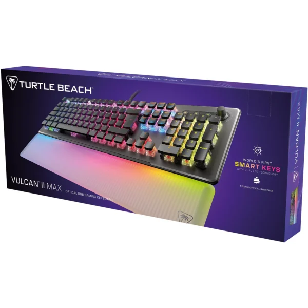 Clavier gamer TURTLE BEACH Vulcan II Max Noir Linear – Image 4