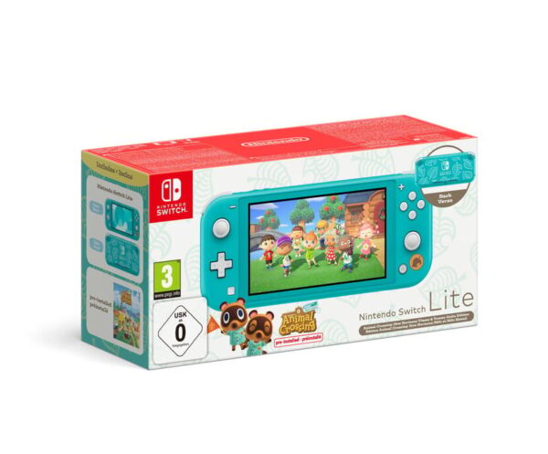 Nintendo Switch Lite - Édition Animal Crossing