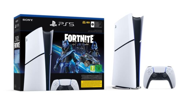 PlayStation 5 (modèle Slim) - édition numérique - Fortnite Cobalt Star