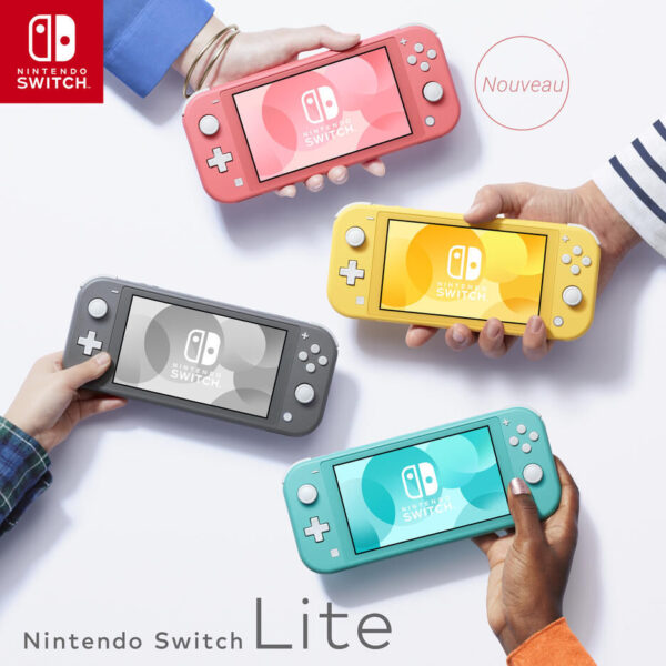 Console Nintendo Switch Lite Corail