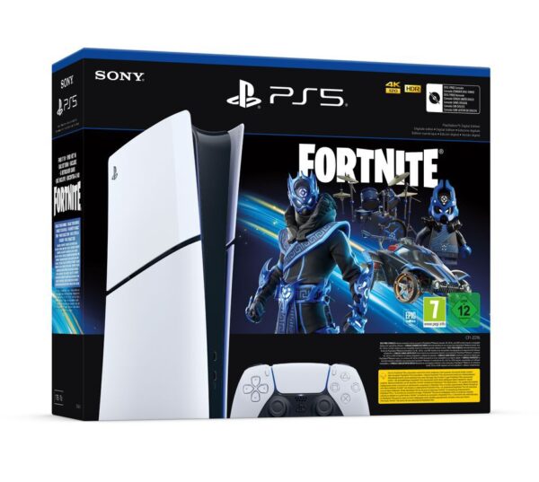 PlayStation 5 (modèle Slim) - édition numérique - Fortnite Cobalt Star