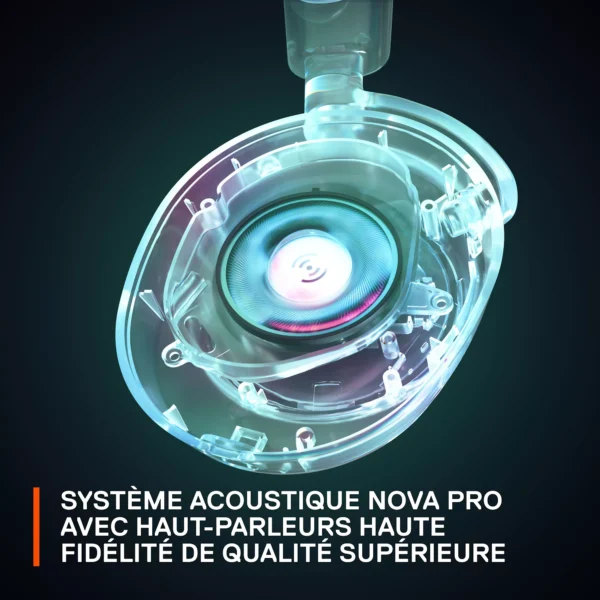 Casque gamer STEELSERIES Arctis Nova Pro Wireless PS5 PC Exclusif – Image 9