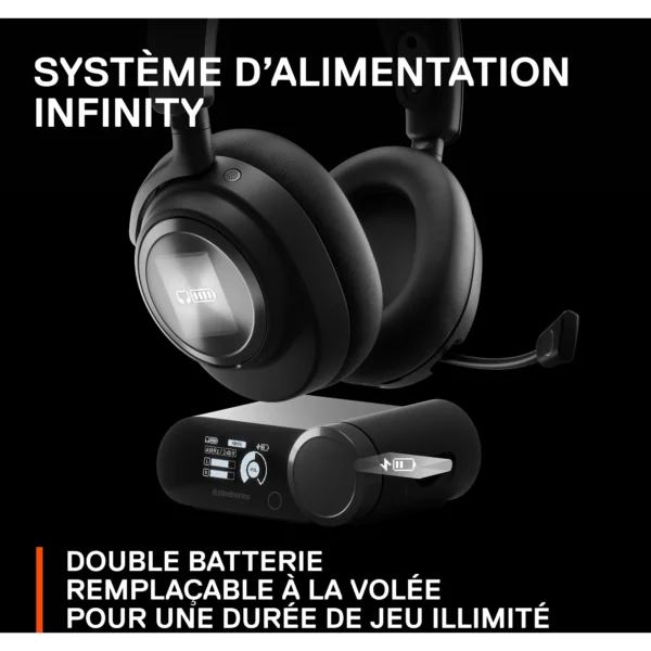 Casque gamer STEELSERIES Arctis Nova Pro Wireless PS5 PC Exclusif – Image 7