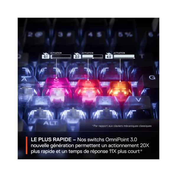 Clavier gamer STEELSERIES APEX PRO TKL GEN 3 - FR – Image 5