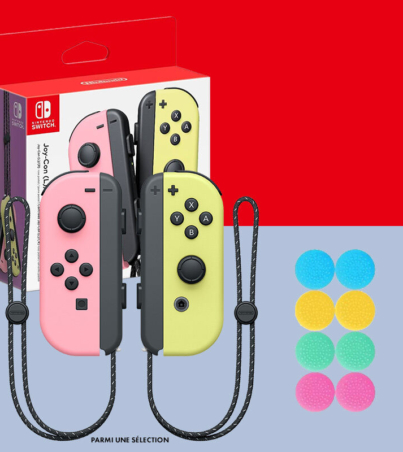 Pack Manettes Joycon + Grip