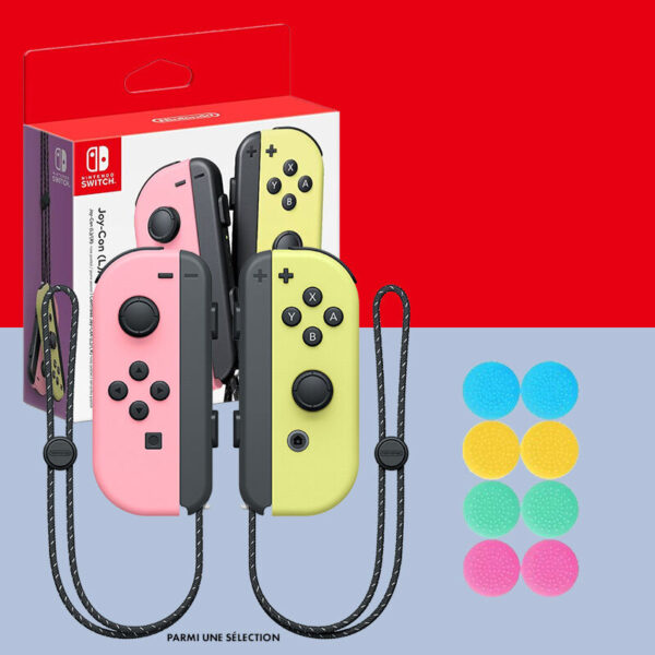 Pack Manettes Joycon + Grip