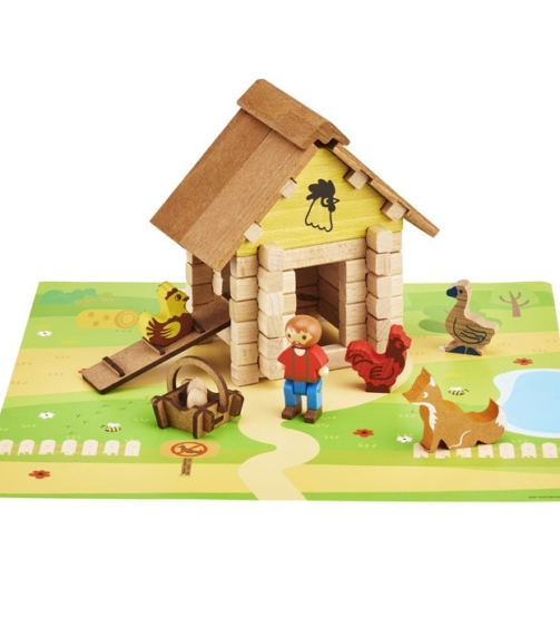 Ma ferme en bois - 60 pieces