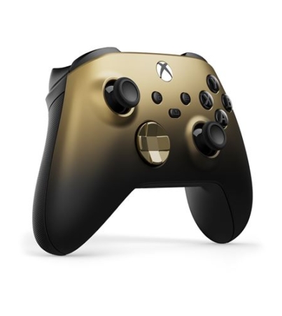 Manette sans fil Microsoft Xbox Édition Spéciale Gold Shadow