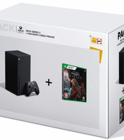 Pack-Console-Xbox-Series-X-Noir-Aain-s-Creed-Mirage-Xbox