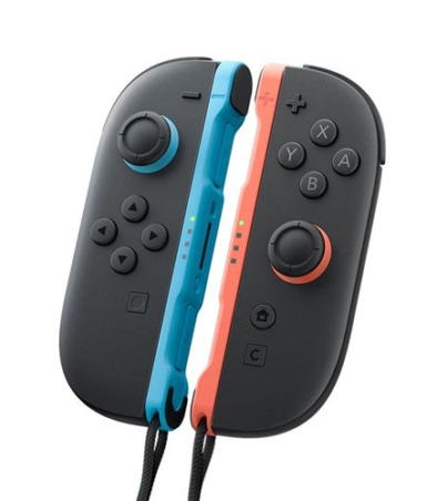 Paire de manettes Joy-Con 2 gauche bleu clair & droite rouge clair Nintendo Switch 2
