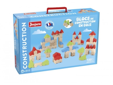Blocs de construction - 100 pièces en bois