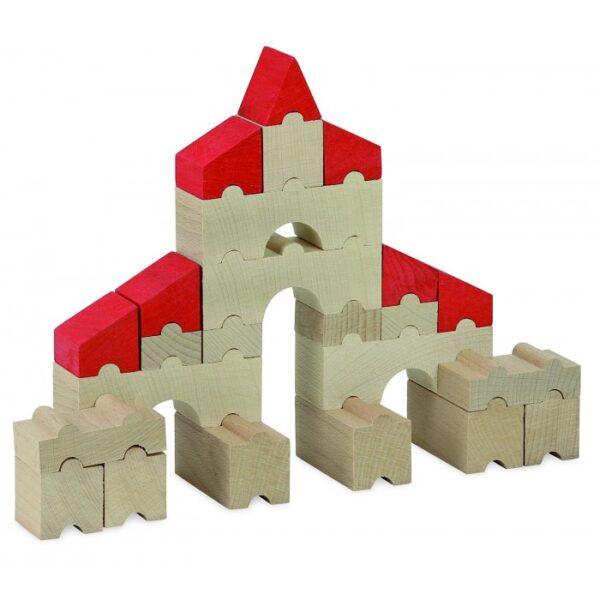 Blocs de construction - 100 pièces en bois