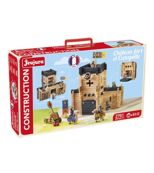 Château fort et catapulte -270 pièces