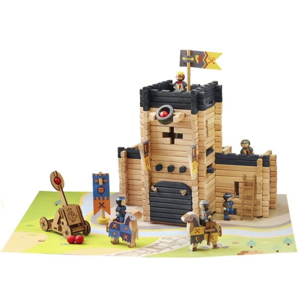 Château fort et catapulte -270 pièces