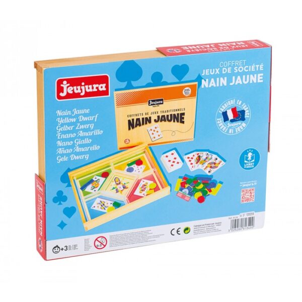 Jeu du nain jaune - coffret en bois – Image 3