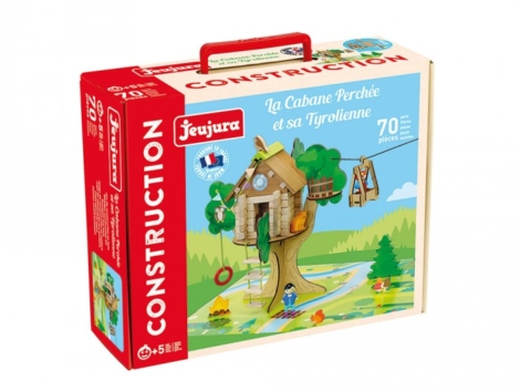 La Cabane Perchée et sa Tyrolienne - 70 pièces