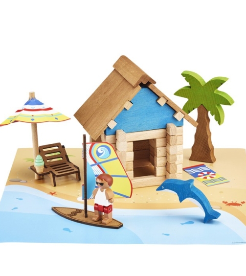 La cabane de plage 55 pcs