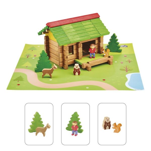 Mon premier chalet - 60 pcs