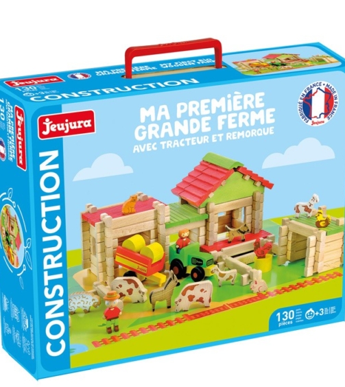 Ma Première Grande Ferme avec Tracteur et Remorque