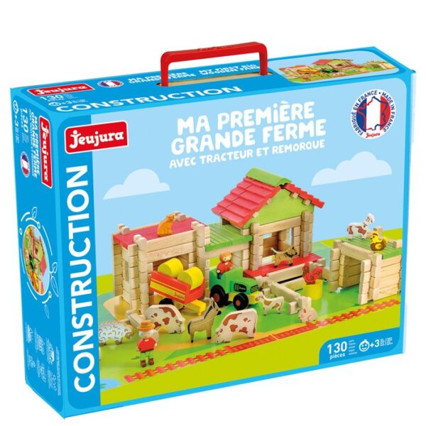 Ma Première Grande Ferme avec Tracteur et Remorque