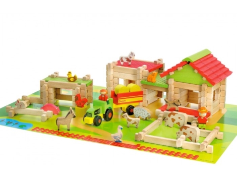 Ma Première Grande Ferme avec Tracteur et Remorque