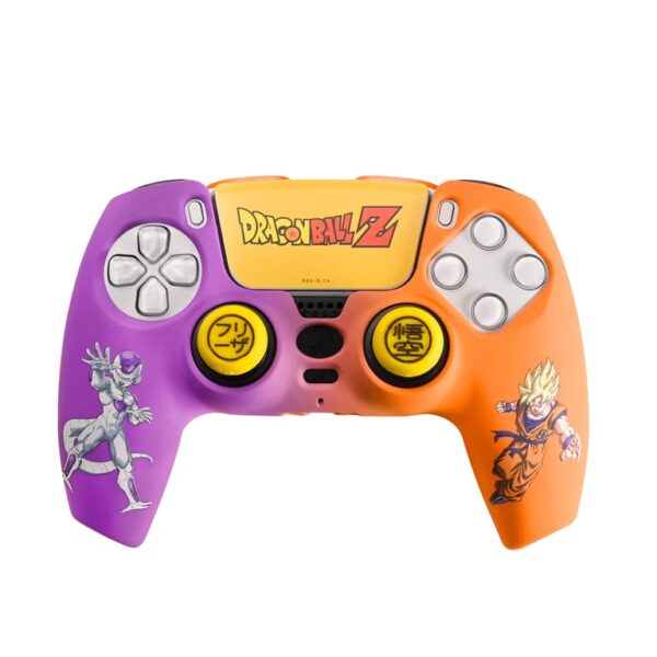 FR-TEC Maneki Tanooki Pack pour Manette PS5 avec Coque Rigide + Autocollant pour Touchpad + Grips - Améliore la Prise en Main et la Sensation Tactile – Image 9