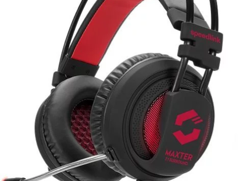 Casque Gaming SpeedLink MAXTER 7.1 pour PC
