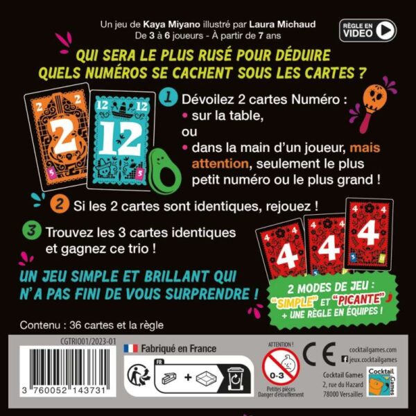 Jeux de société famille Trio – Image 3