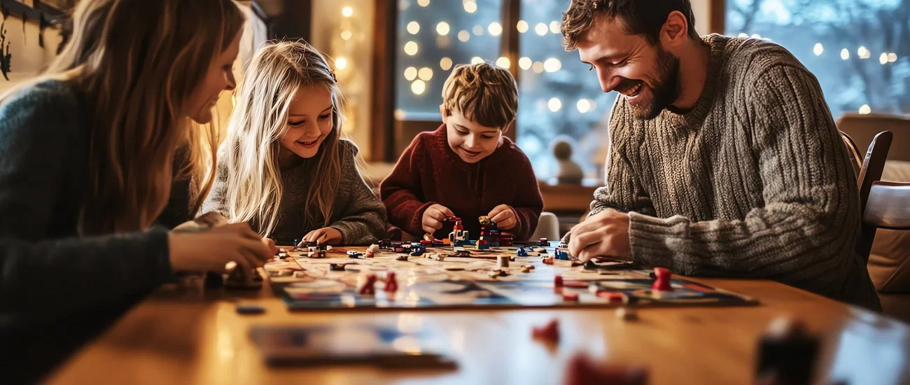 Jeux de société pour les fêtes de Noël en famille et entre amis en Europe